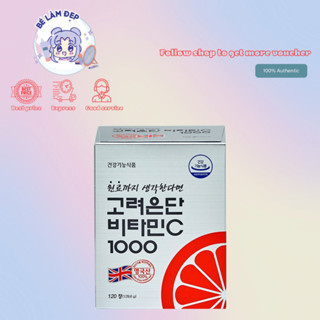 Vitamin C Eundan 1000mg Hỗ Trợ Dưỡng Sáng Da - 120 viên