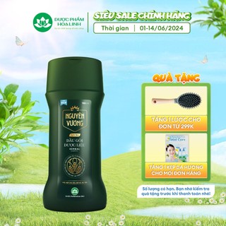 Dầu gội dược liệu Nguyên Vương dành cho nam chai 180ml - Hương Lịch Lãm