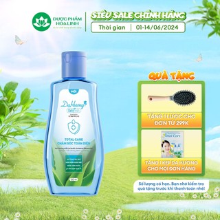 {MỚI} Dung dịch vệ sinh Dạ hương Daily Fresh Total Care - Giúp CHĂM SÓC TOÀN DIỆN 120ml