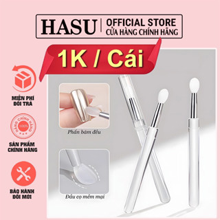 { DEAL SỐC 1K } Cọ Silicon chà tráng gương - Cọ silicon mềm dẻo có nắp đậy - Cọ tán son - lấy mặt nạ ủ môi