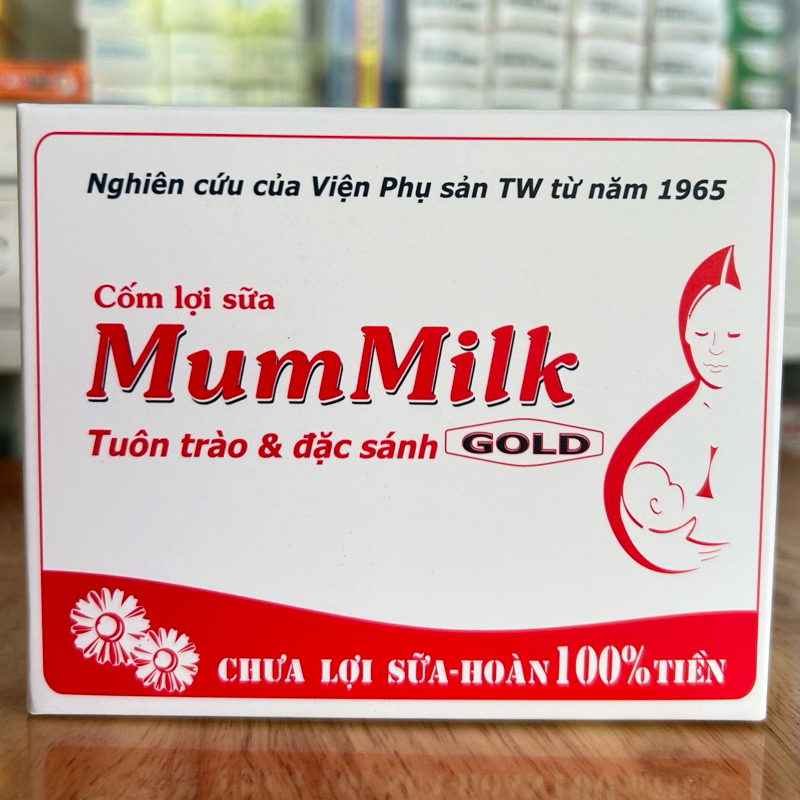 ✅ Cốm lợi sữa MumMilk Mum Milk (hộp 20g x 3gr) Tăng tiết sữa, tăng chất lượng sữa. Nghiên cứu của BV