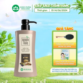 Dầu xả dược liệu Nguyên Xuân 300ml - Tặng thêm 10% thể tích giá không đổi