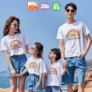 Đồng phục gia đình 4 người đồ đôi bố mẹ và bé đi biển set gia đình đi biển áo đồng phục gia đình - gd601