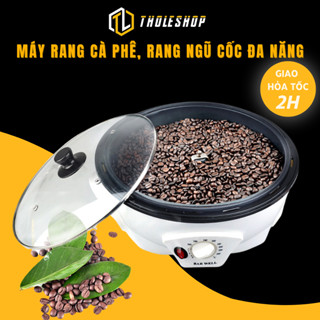 Máy Rang Cà Phê, Hạt Đậu Ngũ Cốc Đa Năng Chống Dính Tholeshop 4137