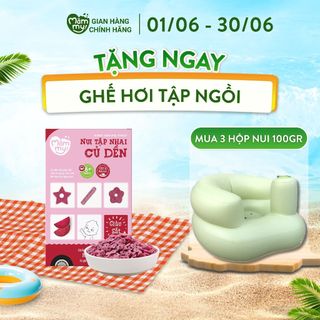 Nui ăn dặm củ dền mini cho bé mới tập nhai Mămmy, 100gram
