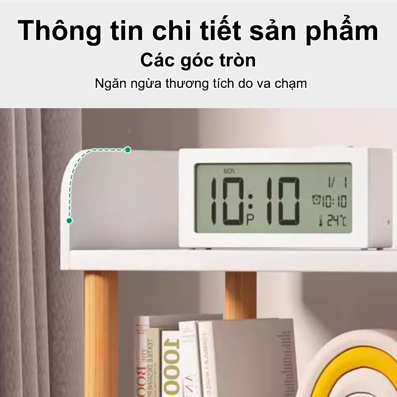 Bali 3Tầng Kệ Sách Gỗ Đa Năng Kệ Đa Năng Lắp Ráp CấT GọN Đồ ĐạC TiếT KiệM Không Gian Phí Ship Rẻ Hơn Shop Khác | BigBuy360 - bigbuy360.vn