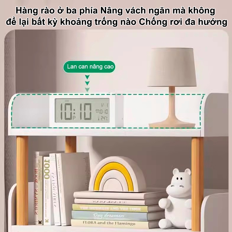 Bali 3Tầng Kệ Sách Gỗ Đa Năng Kệ Đa Năng Lắp Ráp CấT GọN Đồ ĐạC TiếT KiệM Không Gian Phí Ship Rẻ Hơn Shop Khác | BigBuy360 - bigbuy360.vn