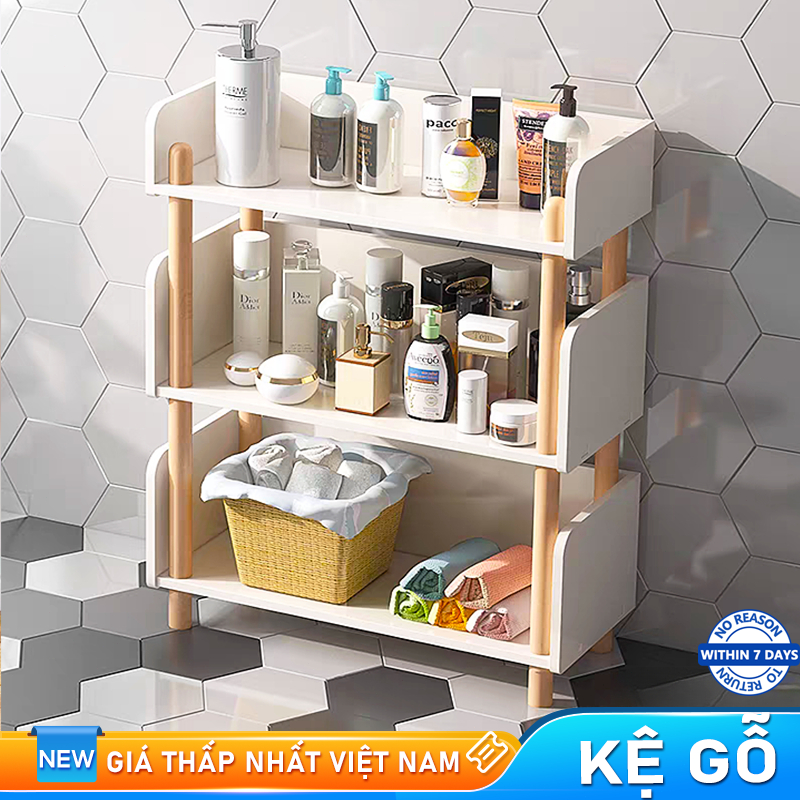 Bali 3Tầng Kệ Sách Gỗ Đa Năng Kệ Đa Năng Lắp Ráp CấT GọN Đồ ĐạC TiếT KiệM Không Gian Phí Ship Rẻ Hơn Shop Khác | BigBuy360 - bigbuy360.vn