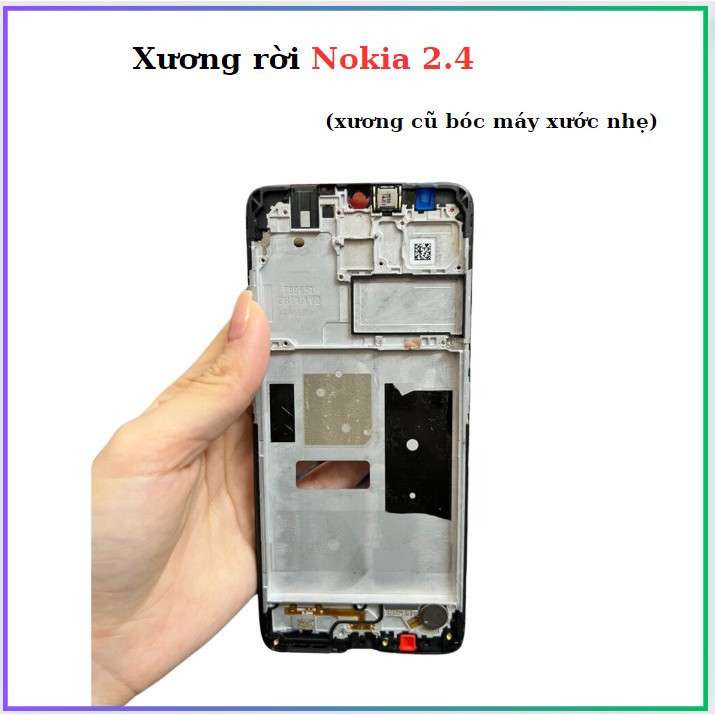 Vỏ Xương Nokia 2.4 (xương cũ bóc máy đẹp)