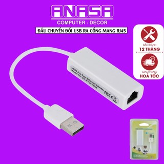 Cáp chuyển đổi usb sang lan rj45 - nối mạng lan qua cổng usb dùng cho laptop