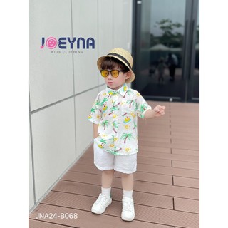 Bộ đũi Joeyna cây dừa quần trắng
