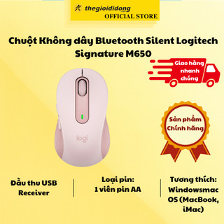 Chuột Không dây Bluetooth Silent Logitech Signature M650