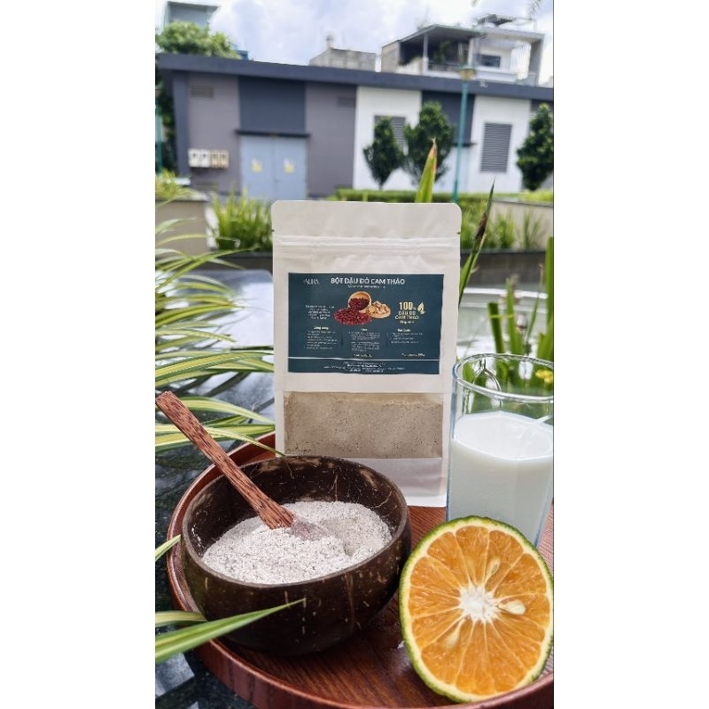 Bột Đậu Đỏ Mix Cam Thảo Sáng Da Mờ Thâm