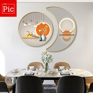 Tranh Tráng Gương Treo Tường Bộ 2 Decor Độc Lạ Trang Trí Phòng Khách - Phòng Ngủ - Làm Quà Tặng
