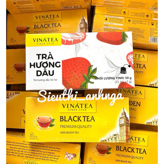 Trà Vinatea đen hảo hạng hộp vàng 50g