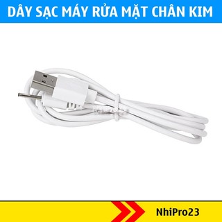 Dây sạc máy rửa mặt chân kim máy sonic laco, máy tăm nước Orral Irigator, Vanlu 5v1a, b-dental