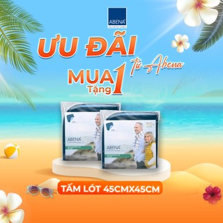 [ Mua 1 tặng 1 ] Tấm lót ghế chống thấm Abena ( 45x45cm ) - Nhập khẩu Đan Mạch - Chống thấm ghế xe lăn/xe đẩy/ghế