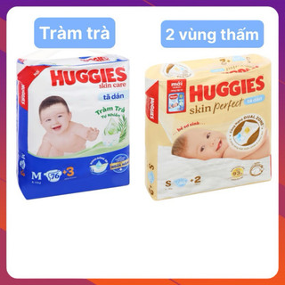 Tã dán huggies s80+2 m76+3 l68