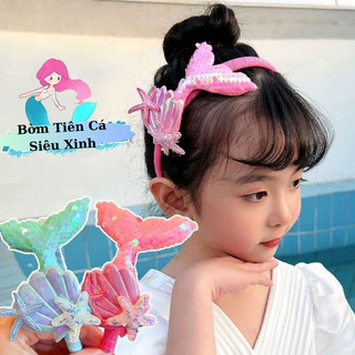 Bờm tóc tiên cá siêu xinh cho bé gái