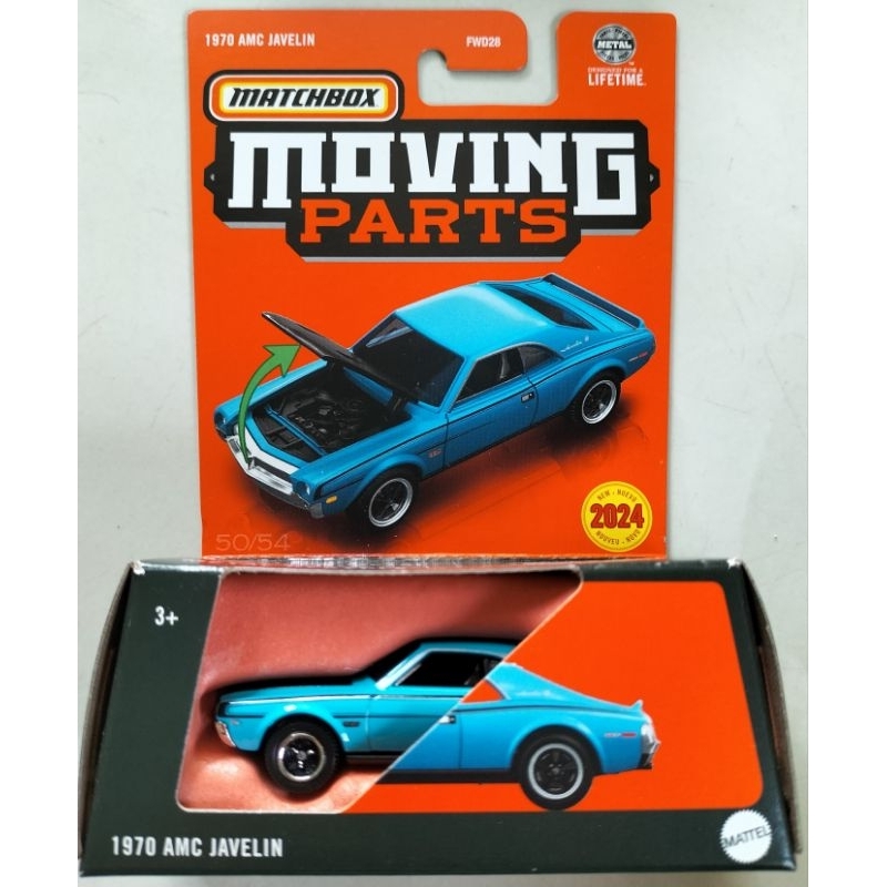 Store Minh Chung xe mô hình đồ chơi Matchbox moving parts 1970 AMC javelin