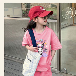 Đồ bộ bé gái bé trai mặc nhà size đại chất thun cotton mịn basic 15-40kg FIVEBE BT1