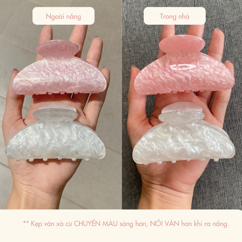 Kẹp Tóc Xà cừ NHÀ CÚ Hình Bướm Nơ Chất Liệu Acrylic Phong Cách Hàn Quốc Thời Trang Cho Nữ Hot Trend | BigBuy360 - bigbuy360.vn