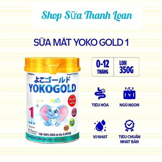 Sữa bột vinamilk yokogold 1 - hộp thiếc 350g.
