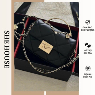 Túi xách CNK hộp túi cầm tay cao cấp,thiết kế sang trọng mẫu mới của năm,tặng kèm charm dây và hộp đựng quà