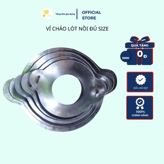 Vỉ Chảo Máy Bay, Chảo Lót Nồi Nấu Bếp Củi Mta-Mart Bền, Dày Dặn, Tiện Lợi