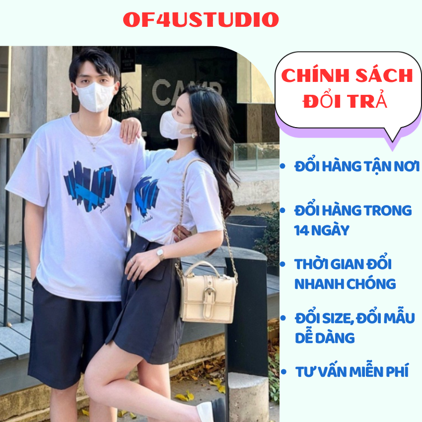 Áo thun unisex nam nữ local brand basic tee phông Form rộng Unisex Tay Lỡ Vải Cotton 100% F17 Tim XANH DƯƠNG | BigBuy360 - bigbuy360.vn