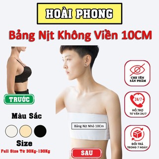 Áo Nịt Ngực Tomboy - Hoài Phong Store - Bản Nịt Gen Thun 10cm - Có Lót Gen Thun Trước Ngực