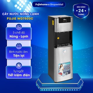Cây nước nóng lạnh bình âm Fujie cao cấp, máy nước uống nóng lạnh tự ngắt an toàn tiết kiệm điện
