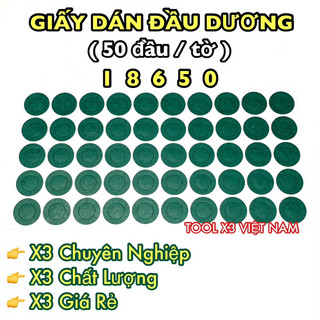 Giấy dán bảo vệ cực dương pin 18650