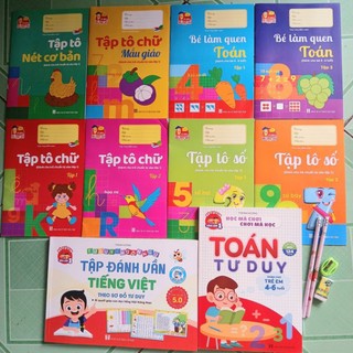 Combo vở cho bé từ 4 đến 6 tuổi