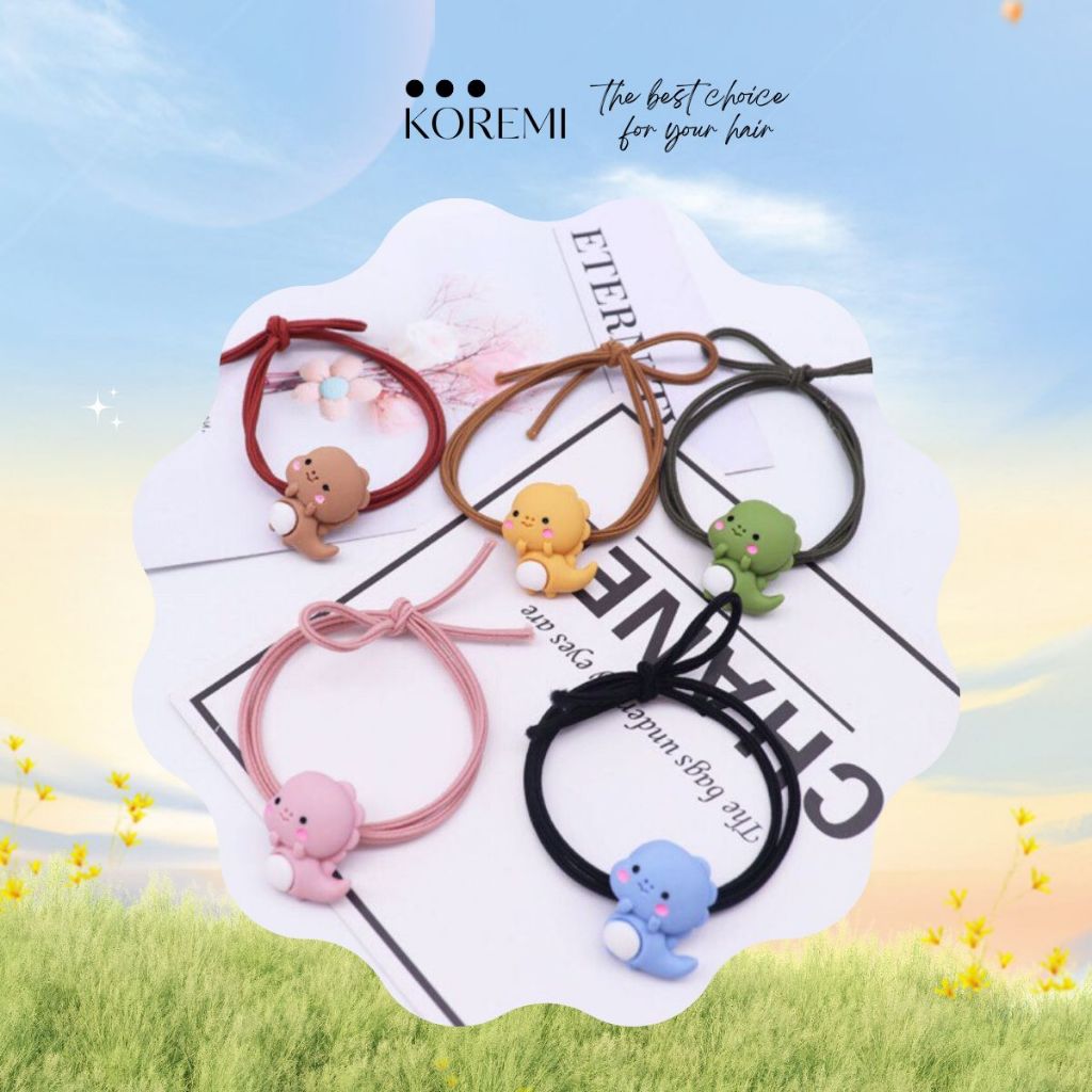 [TỔNG KHO - GIÁ SỈ] Dây thun buộc tóc so cute