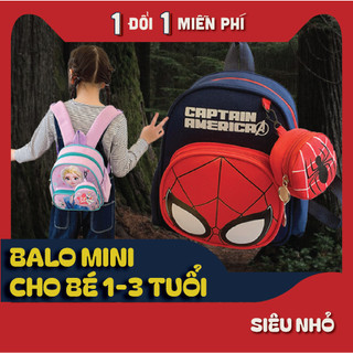 Balo cho bé trai bé gái đi học mẫu giáo mầm non từ 1 đến 3 tuổi TINOKIDS chống thấm nước,siêu nhẹ,đáng yêu