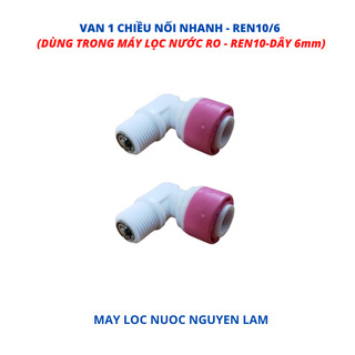 Van Một Chiều Máy Lọc Nước RO - (Ren 10 - Dây 6mm)