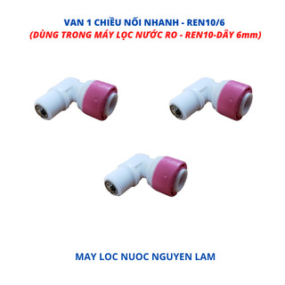 Van Một Chiều Máy Lọc Nước RO - (Ren 10 - Dây 6mm)