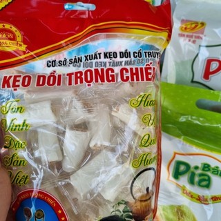 Kẹo dồi lạc vừng Trọng Chiến ( kẹo kéo, bịch 500g )