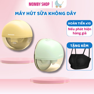 Máy hút sữa không dây REAL BUBEE FREEMAX, 9 chế độ hút, massage kích sữa,điều chỉnh tăng giảm áp lực - Momby Shop