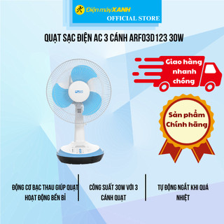 Quạt sạc điện ac 3 cánh arf03d123 30w