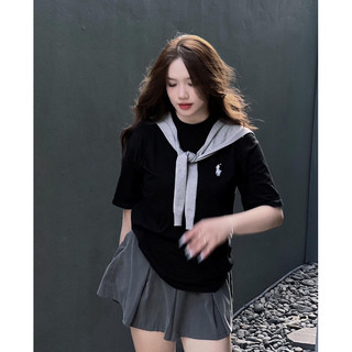 Áo Thun Ralph Ngựa LoGo Hoạ Tiết In - Áo thun Logo Ngựa Basic Nhiều Mẫu Form Unisex- Hàng full tem tag túi zip
