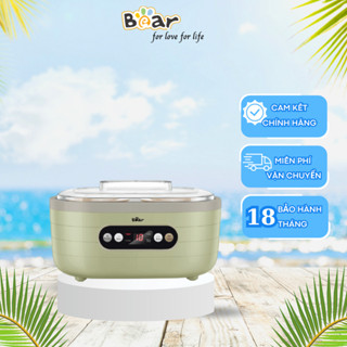 Máy Làm Sữa Chua BEAR SB-SC10C, Máy Ủ Sữa Chua, Làm Yogurt Kèm 6 Hũ 125ml và 2 Hũ 500ml - BH 18 Tháng- Hàng Chính Hãng