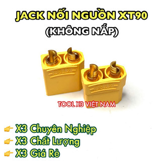 Jack nối nguồn XT90 loại thường không nắp