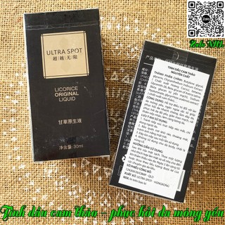 Tinh dầu cam thảo phục hồi da mỏng yếu mao mạch ultra spot