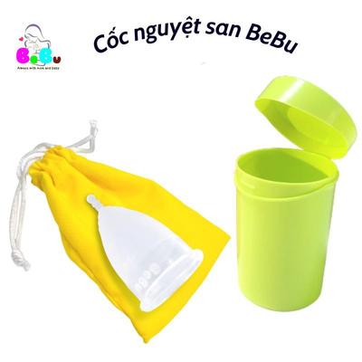 BeBu Cốc nguyệt san Silicon y tế siêu mềm