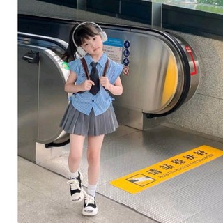 8 đến 28kg.set học sinh cho bé gái.set áo sơmi+chân váy+cà vạt cho bé.set hàn quốc cho bé.hình thật trải sàn