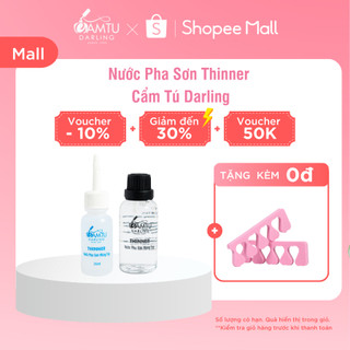 Nước pha sơn móng tay thinner chính hãng cẩm tú darling - tạo độ bóng cho nước sơn