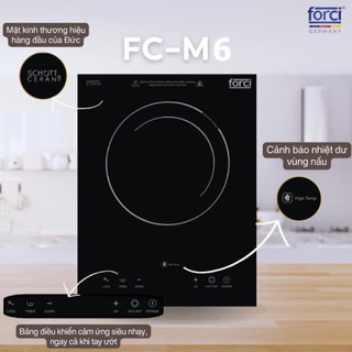 ( Tặng lưới có hoặc ko tuỳ đợt ) Bếp Từ đơn Forci FC - M6