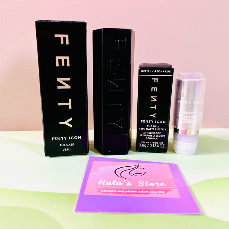 Son lì Fenty Beauty FENTY ICON THE FILL SEMI-MATTE REFILLABLE LIPSTICK